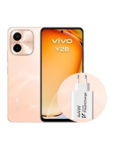VIVO Y28 6.68" 4Gb(+4) 128Gb Orange + Cargador 44W 2