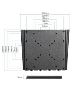 iggual SPTV01 Soporte TV pared 10"-42" 30kg Fijo