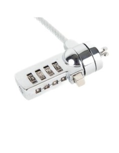 iggual Cable seguridad candado 4 dígitos SECURE 4D 2