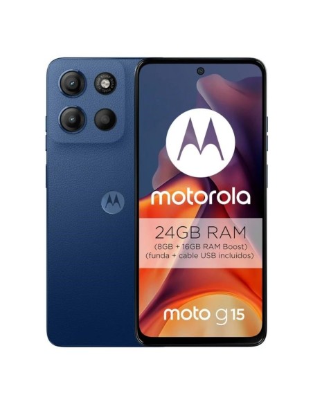 Motorola Moto G15 4G 6.7" 8Gb 512Gb Navy Peony