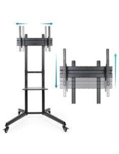Tooq FS1170M-B Soporte suelo ruedas Ramsés 37"-70" 2