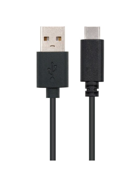Nanocable Cable USB 20 3A Tipo USB-C/M-A/M 2 M