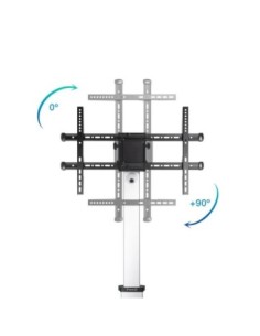 Tooq FS1886M-B Soporte suelo ruedas Hera 37"-86" 2
