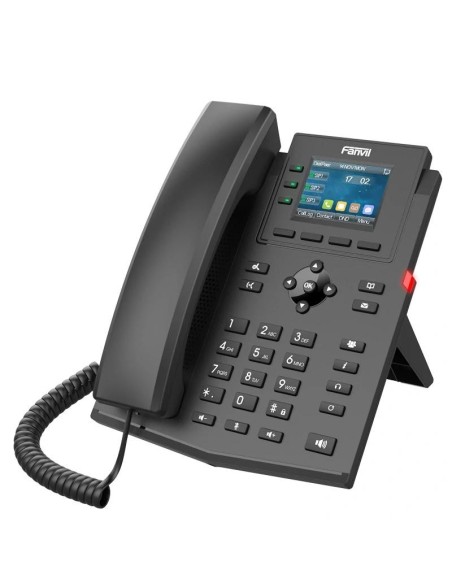 Fanvil X303P. 4 líneas SIP. con PoE. sin PSU