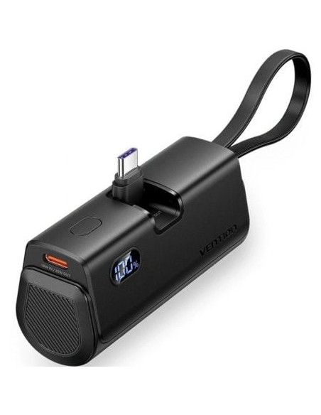Powerbank 4800mAh Vention FHQB0/ 22.5W/ Negra