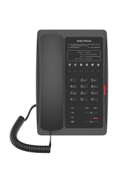 Fanvil H3W-B PoE 2 SIP Lines 6 customized keys