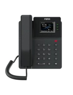 Fanvil V60P Telefono IP 2.4" Color PoE 4 líneas