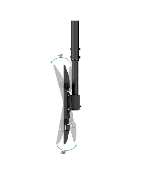 Tooq LPCE1186TSLI-B Soporte techo TV 43"-86"