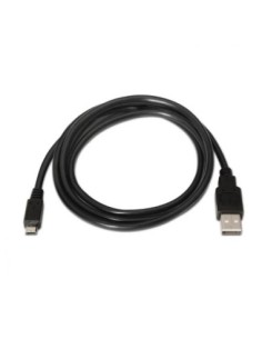 Aisens Cable USB 20 tipo A/M-Micro B/M negro 18m