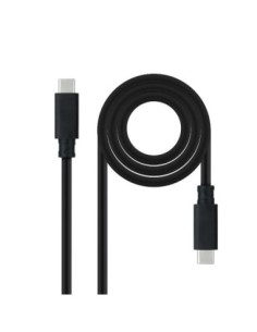 Nanocable Cable USB 31GEN2 5A USB-C/M-M 1,5 M