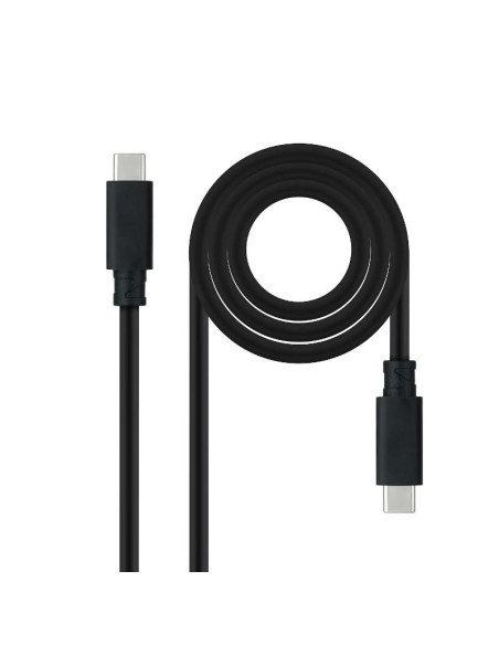 Nanocable Cable USB 31GEN2 5A USB-C/M-M 1,5 M