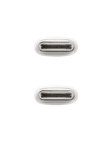 Nanocable Cable USB-C 2.0 60W USB-C/M-M. 1m