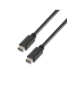 Aisens Cable USB 20 3A C/M-C/M Negro 20M