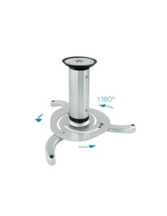 Tooq PJ1010TN-S Soporte Proyector Techo Plata 2