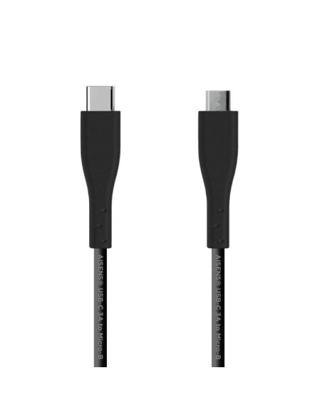 Aisens Cable USB 20 3A C/M-Micro B/M Negro, 10M