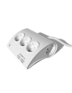 EWENT EW3935 Regleta 5 Schuko + 2 usb 2.1A