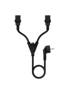 Nanocable Cable aliment CEE7-M a 2xC13-H 3 m