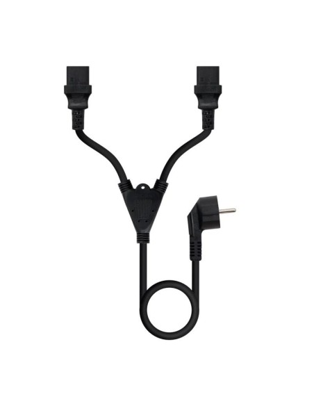 Nanocable Cable aliment CEE7-M a 2xC13-H 3 m