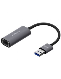Adaptador USB 3.0 - RJ45 Aisens A106-0708/ 1000Mbps 2