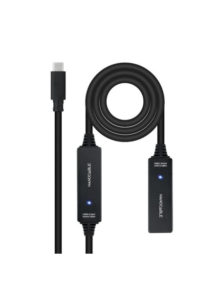 Nanocable Cable USB 32 amplif C/M-C/H 10 m