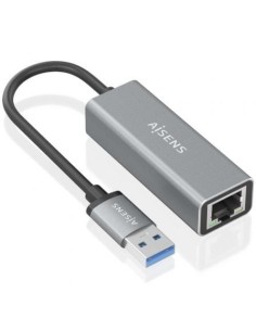 Adaptador USB 3.0 - RJ45 Aisens A106-0897/ 1000Mbps 2