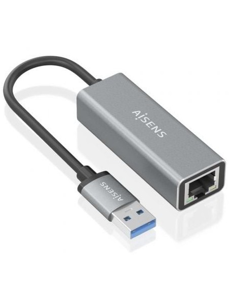 Adaptador USB 3.0 - RJ45 Aisens A106-0897/ 1000Mbps