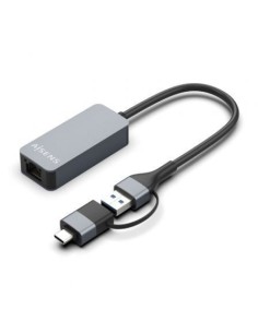 Adaptador USB - USB Tipo-C - RJ45 Aisens A109-0710/ 2500Mbps 2
