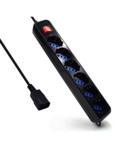 Ewent Ew3925 Regleta de 6 tomas con proteccion