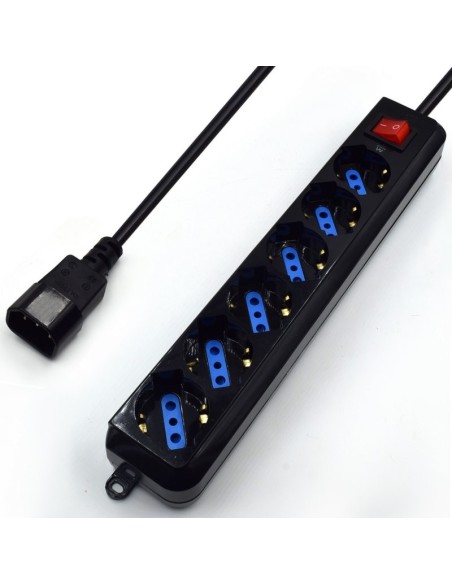 Ewent Ew3925 Regleta de 6 tomas con proteccion