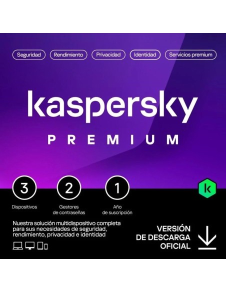 Kaspersky Premium 3L/1A ESD