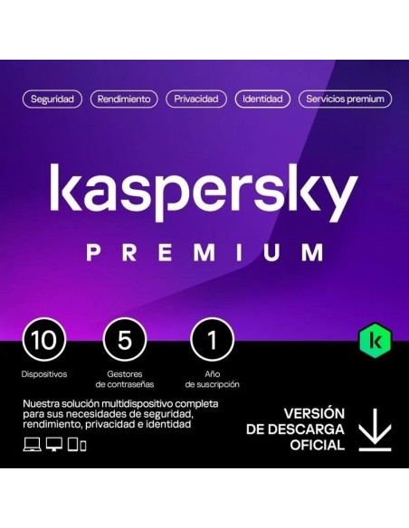 Kaspersky Premium 10L/1A ESD