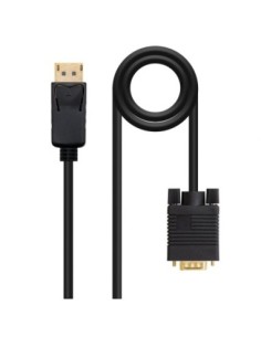 Nanocable Cable Conversor DP a VGA negro' 2 M