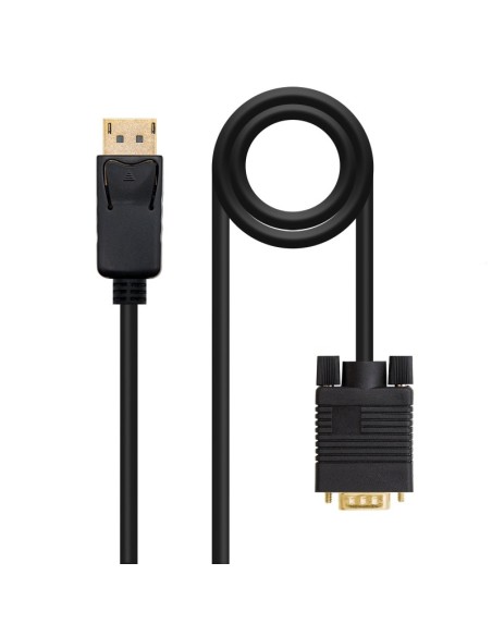 Nanocable Cable Conversor DP a VGA negro' 2 M