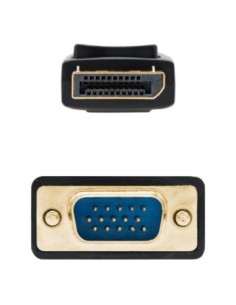Nanocable Cable Conversor DP a VGA negro' 2 M 2