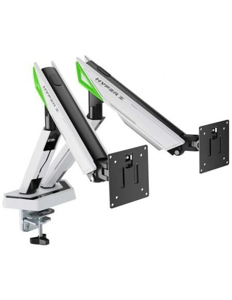 Soporte Gaming para 2 Monitores Aisens DT38TSR-345/ hasta 16kg