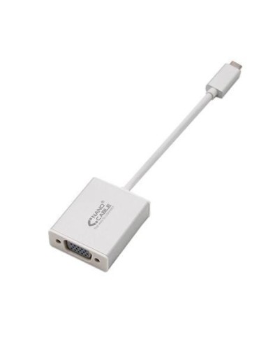 Cable Conversor Nanocable 10.16.4101/ USB Tipo-C Macho - VGA Hembra