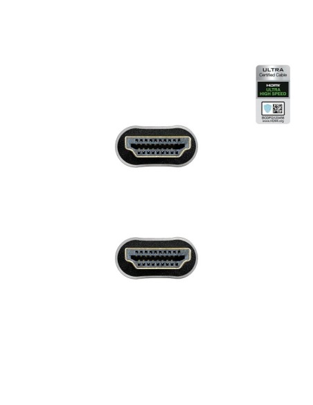 Nanocable Cable HDMI 2'1 CERTIFICADO ULTRA HS 1 M