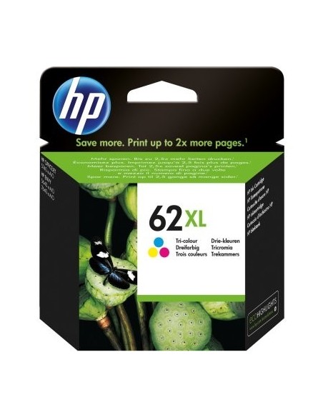 HP Cartucho 62XL Tricolor