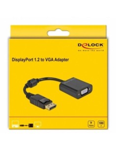 Delock Adaptador Displayport 1'2 macho a VGA15 pin