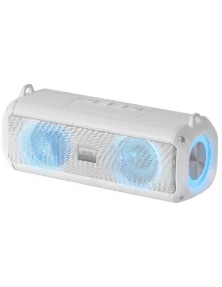Altavoz Portátil / Barra de Sonido con Bluetooth Mars Gaming MSB-XT/ 20W/ 2.0/ Blanca