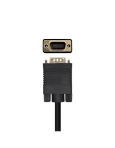 Aisens Conversor DP/M-VGA/M negro 2'0m