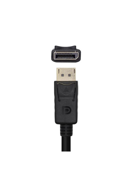 Aisens Conversor DP/M-VGA/M negro 2'0m
