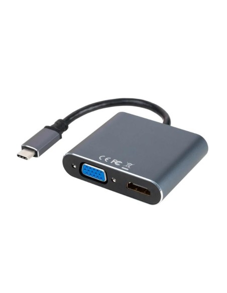 Nanocable Converosr USB-C a HDMI/VGA/USB3'0/PD