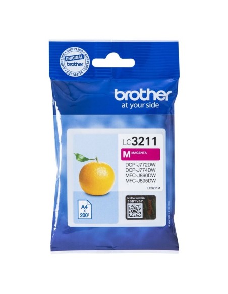 Brother Cartucho LC3211M Magenta  Blister