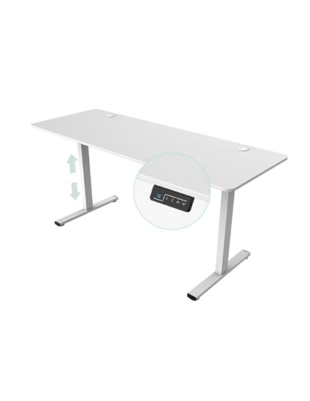 MARS GAMING MGD-ERGOPRO160 160X60cm Ergo Blanco