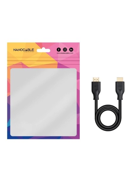 Nanocable Cable HDMI V2'0 4K-60HZ 18Gbps CCS 1'5 M