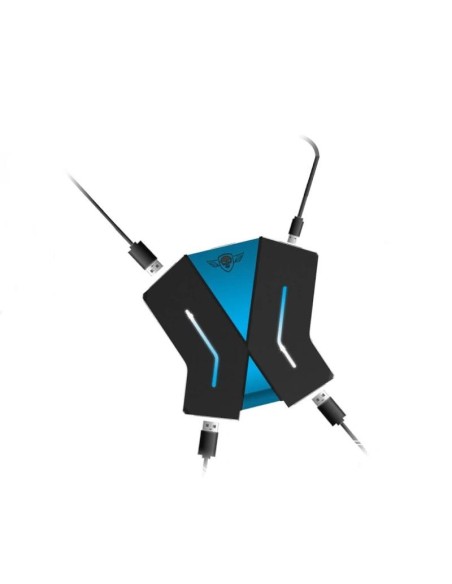 Spirit of Gamer Hub Crossgame negro y azul