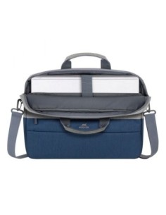 RIVACASE 7532 Grey/blue Prater Maletín 15'6" gris-