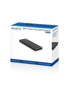Ewent EW7023 Caja externa SSD M2 USB 3'1 Aluminio