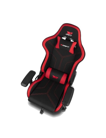 DRIFT Silla Gaming DR110 Negra/Rojo